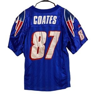 1998 Patriots Ben Coates Pro Line Adidas Jersey